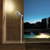 Techmar Plug and Play - Flo Warm White LED Garden Spotlight - White