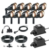 Techmar Plug and Play - Focus Verona Garden Spotlight Kit -10 Lights