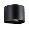 Techmar Plug and Play - Goura LED Outdoor Up & Down Wall Light - Black