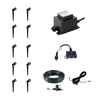 Techmar Plug and Play - Neso LED Garden Spotlight Kit - 10 Lights