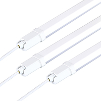 Tough Eco 45W Cool White LED Weatherproof Batten - 5ft Single - Pack of 3