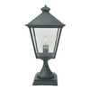 Turin Grande Pedestal Lantern - Black