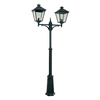 Turin Grande Twin Post Lantern - Black