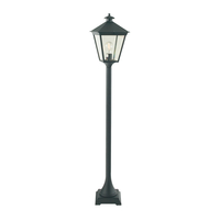 Turin Post Lantern - Black