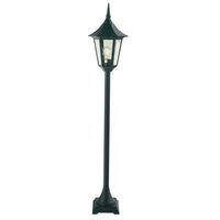 Valencia Post Lantern - Black