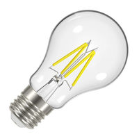 Value 4.5W Warm White Dimmable LED Decorative Filament GLS Bulb - Screw Cap