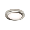 Veil 2.5W Warm White Dimmable LED Low Voltage Under Cabinet Light - Brushed Chrome