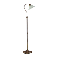 Vintage Floor Lamp - Antique Brass