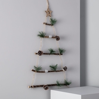 Woody Battery Operated Warm White LED Christmas Tree