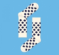 Happy Socks BD11-001 Socks Crm-Blk Spots Accessories Socks