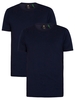 2 Pack Crew Slim T-Shirts