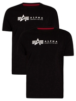 2 Pack Label Graphic T-Shirt
