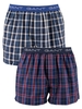 2 Pack Woven Boxer Shorts