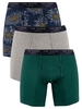 3 Pack Fitted Boxer Briefs