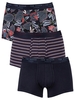 3 Pack Fitted Trunks