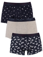 3 Pack Fitted Trunks