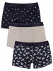 3 Pack Fitted Trunks
