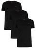 3 Pack Jake Plain Logo T-Shirts