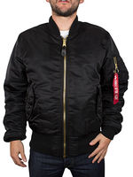 Alpha Industries Black MA1 Jacket