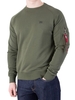 Alpha Industries Dark Green X-Fit Sweatshirt