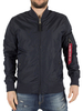 Alpha Industries Rep Blue MA-1 TT Bomber Jacket