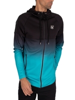 Athlete Hybrid Zip Through Hoodie