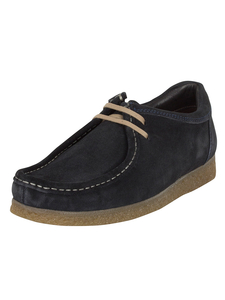 Base London Navy Genesis Wallabee Boots