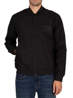 Baseball Woven Bomber Jacket