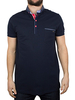 Bewley and Ritch Navy Carlson Tipped Polo Shirt