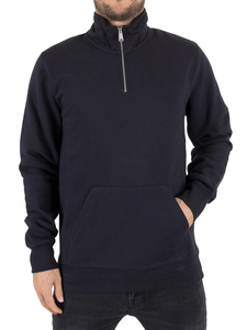Carhartt WIP Dark Navy/Gold Chase Zip Sweatshirt
