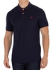 Contrast Collar Logo Polo Shirt