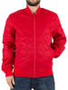 Converse Casino Red Quilted Shield Logo Bomber Jacket