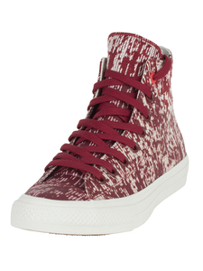 Converse Red Block/Buff/Black CTAS II Hi Trainers