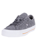 Converse Thunder/Ash Grey/Gum One Star Nubuck Ox Trainers