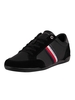 Corporate Material Mix Leather Trainers