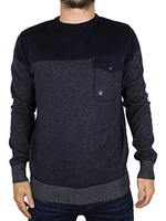 Duck and Cover Deep Navy Brady Sweatshirt
