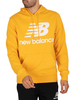 Essentials Stacked Logo Pullover Hoodie