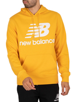 Essentials Stacked Logo Pullover Hoodie