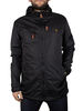 Farah Vintage Black Partridge Zip Hooded Jacket