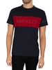 Fine Jersey Panel T-Shirt