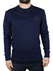 G-Star Dark Aged Indigo Logo Sweatshirt