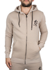 Gym King Nomad Sand Core Logo Tracksuit Top Zip Jacket