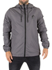Gym King Steel Grey Windrunner Logo Jacket