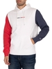 Half and Half Pullover Hoodie