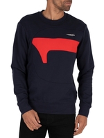 Hamburger Logo Sweatshirt