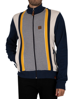 Houndstooth Panel Track Jacket