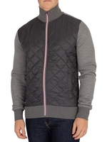 Houndstooth Zip Jacket