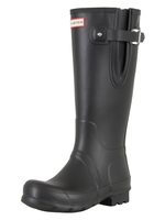Hunter Black Original Side Adjustable Wellies