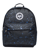 Hype Black/Navy Script Embroidery Splat Logo Backpack