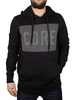 Jack & Jones Black Harry Graphic Hoodie